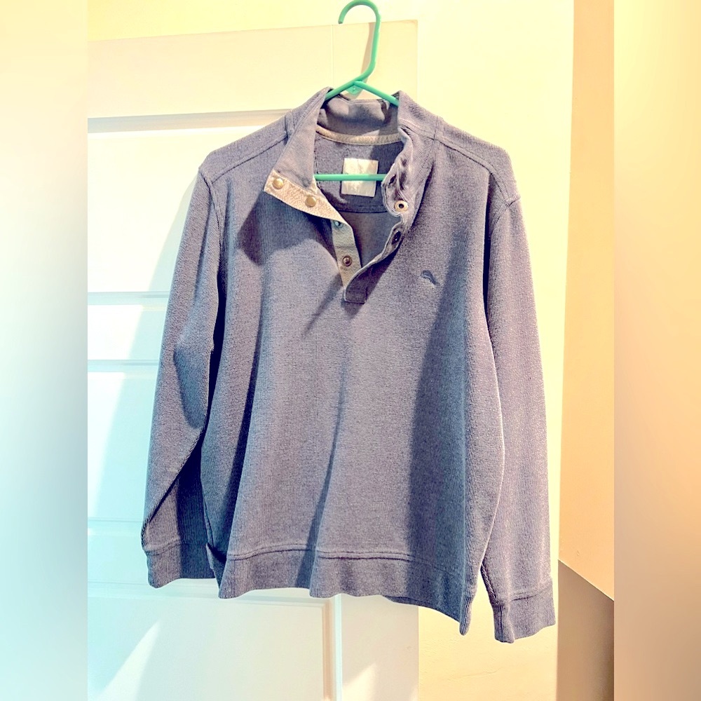 Tommy Bahama 3/4 button up pullover